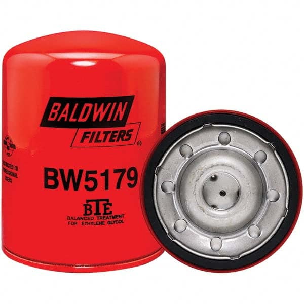 Baldwin Filters - 1 Thread 5-13/16" OAL x 4-1/4" OD Automotive Coolant Filter - USA Tool & Supply