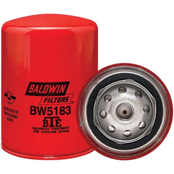 Baldwin Filters - M16 x 1.5 Thread 4-7/16" OAL x 3-11/16" OD Automotive Coolant Filter - USA Tool & Supply