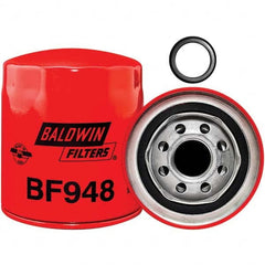 Baldwin Filters - 1 Thread 4-3/8" OAL x 3-11/16" OD Automotive Fuel Filter - USA Tool & Supply