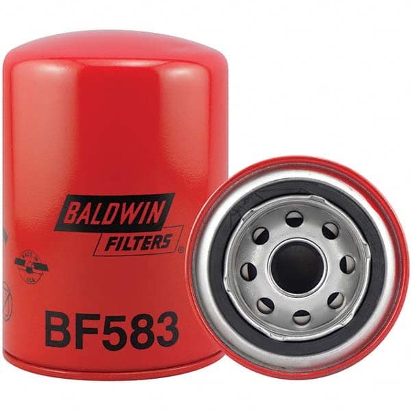 Baldwin Filters - 15/16 Thread 5-3/8" OAL x 3-11/16" OD Automotive Fuel Filter - USA Tool & Supply