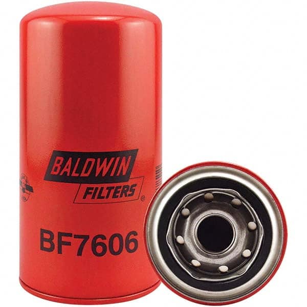 Baldwin Filters - 1 Thread 7-3/16" OAL x 3-11/16" OD Automotive Fuel Filter - USA Tool & Supply