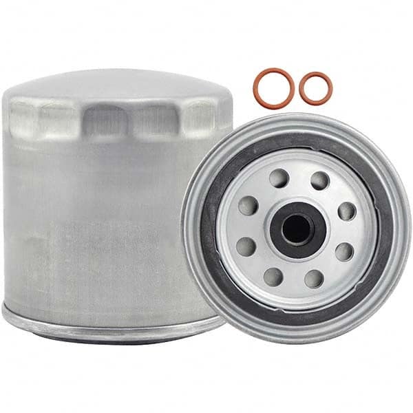 Baldwin Filters - M12 x 1.5 Thread 3-13/16" OAL x 3-3/8" OD Automotive Fuel Filter - USA Tool & Supply