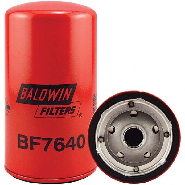Baldwin Filters - 13/16 Thread 6-5/8" OAL x 3-11/16" OD Automotive Fuel Filter - USA Tool & Supply
