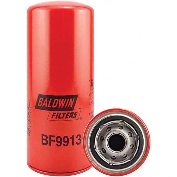 Baldwin Filters - 1 Thread 8-23/32" OAL x 3-11/16" OD Automotive Fuel Filter - USA Tool & Supply