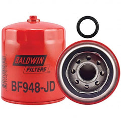 Baldwin Filters - 1 Thread 4-11/16" OAL x 3-11/16" OD Automotive Fuel Filter - USA Tool & Supply