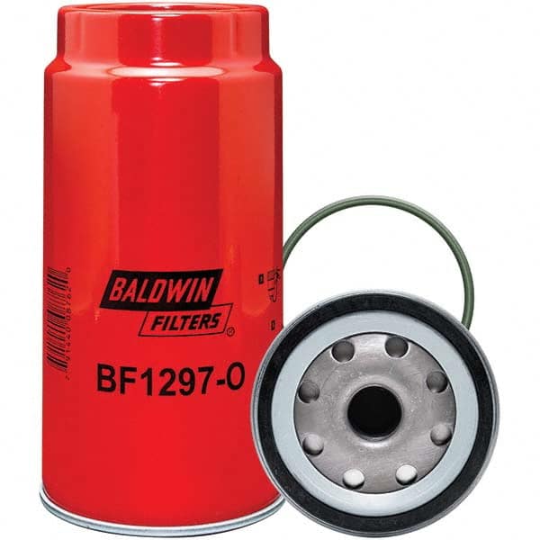 Baldwin Filters - 1 Thread 9-3/32" OAL x 4-9/32" OD Automotive Fuel Filter - USA Tool & Supply