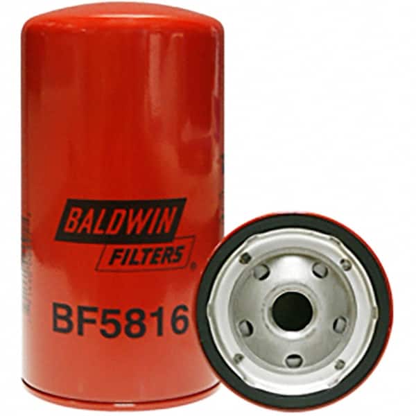 Baldwin Filters - 13/16 Thread 7-3/32" OAL x 3-11/16" OD Automotive Fuel Filter - USA Tool & Supply