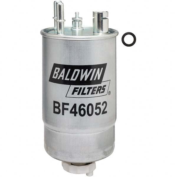 Baldwin Filters - 8-1/16" OAL x 3-1/2" OD Automotive Fuel Filter - USA Tool & Supply
