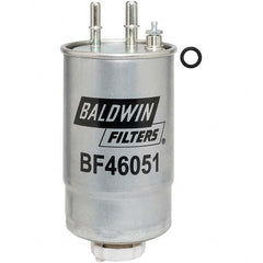 Baldwin Filters - 8-1/16" OAL x 3-1/2" OD Automotive Fuel Filter - USA Tool & Supply