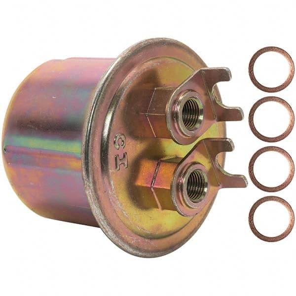Baldwin Filters - 3-13/16" OAL x 3-13/32" OD Automotive Fuel Filter - USA Tool & Supply