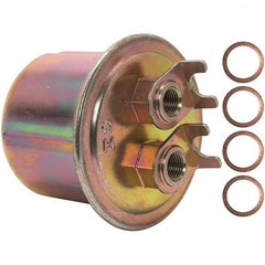 Baldwin Filters - 3-13/16" OAL x 3-13/32" OD Automotive Fuel Filter - USA Tool & Supply