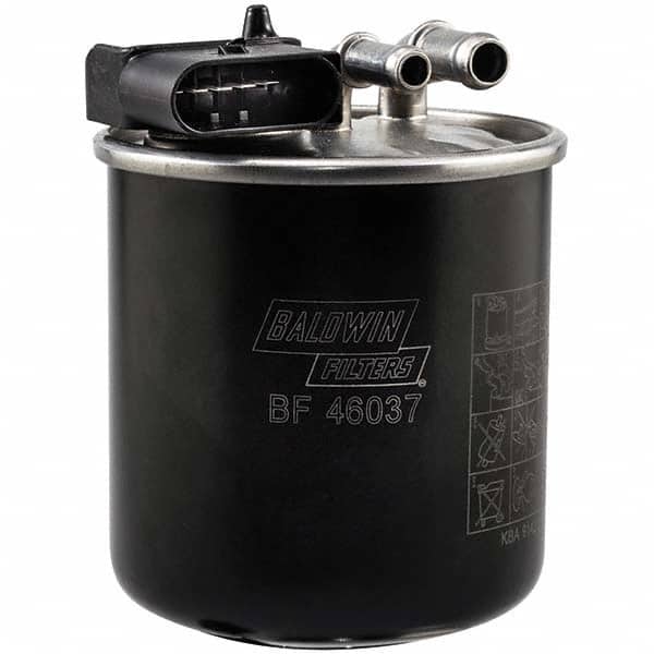 Baldwin Filters - 4-27/32" OAL x 3-17/32" OD Automotive Fuel Filter - USA Tool & Supply