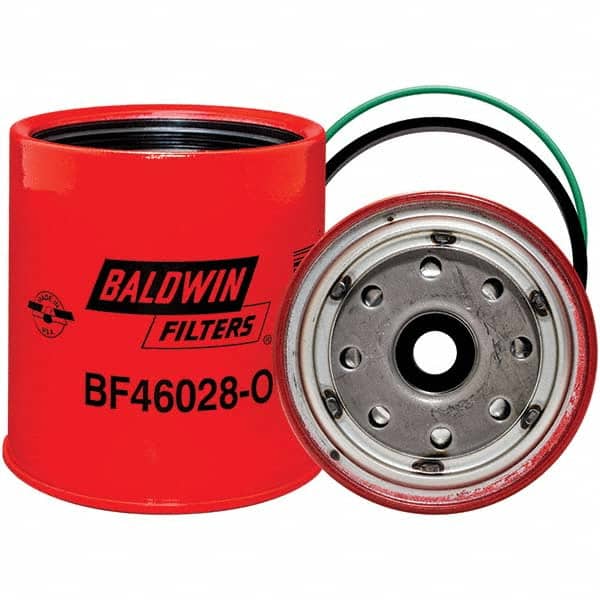 Baldwin Filters - 1 Thread 4-1/16" OAL x 4" OD Automotive Fuel/Water Separator Element - USA Tool & Supply