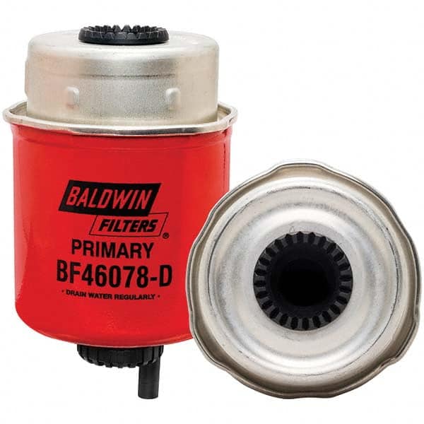 Baldwin Filters - 5-9/32" OAL x 3-1/8" OD Automotive Fuel Filter - USA Tool & Supply