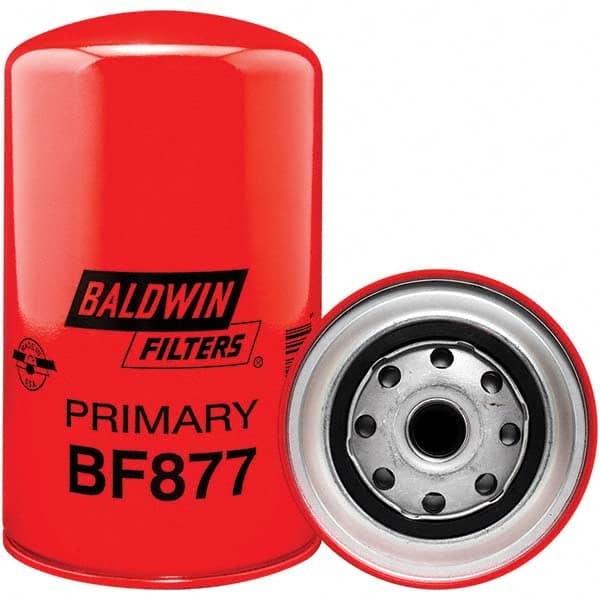 Baldwin Filters - 13/16 Thread 7-11/32" OAL x 4-1/4" OD Automotive Fuel Filter - USA Tool & Supply