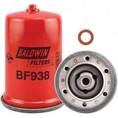 Baldwin Filters - 7/16 Thread 4-13/16" OAL x 3-7/16" OD Automotive Fuel Filter - USA Tool & Supply