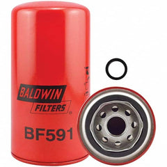 Baldwin Filters - 15/16 Thread 7-3/16" OAL x 3-11/16" OD Automotive Fuel Filter - USA Tool & Supply