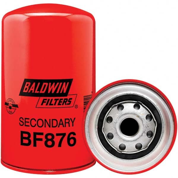Baldwin Filters - 7/8 Thread 7-11/32" OAL x 4-1/4" OD Automotive Fuel Filter - USA Tool & Supply