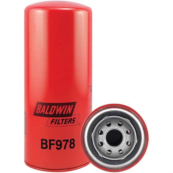 Baldwin Filters - 1 Thread 8-23/32" OAL x 3-11/16" OD Automotive Fuel Filter - USA Tool & Supply