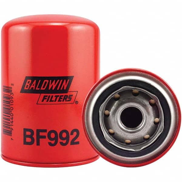 Baldwin Filters - 7/8 Thread 5-3/8" OAL x 3-11/16" OD Automotive Fuel Filter - USA Tool & Supply