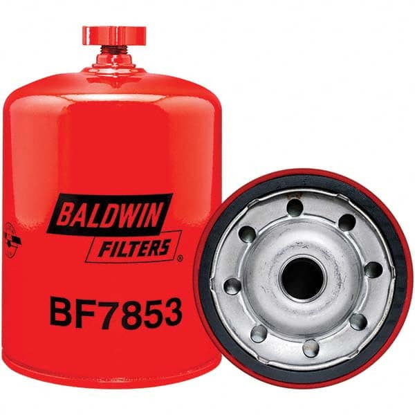 Baldwin Filters - 7/8 Thread 6-11/16" OAL x 4-1/4" OD Automotive Fuel Filter - USA Tool & Supply
