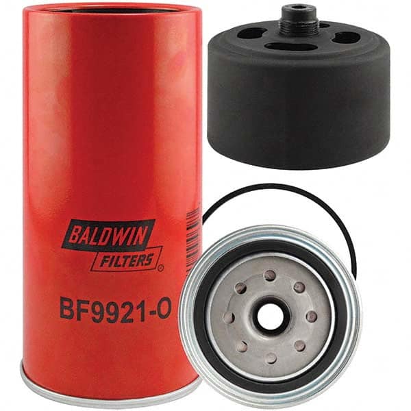 Baldwin Filters - 1 Thread 8-21/32" OAL x 4-1/4" OD Automotive Fuel/Water Separator Element - USA Tool & Supply