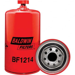 Baldwin Filters - 1 Thread 7-13/32" OAL x 3-11/16" OD Automotive Fuel/Water Separator Element - USA Tool & Supply