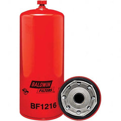 Baldwin Filters - 1-1/4 Thread 12-3/32" OAL x 4-11/16" OD Automotive Fuel/Water Separator Element - USA Tool & Supply