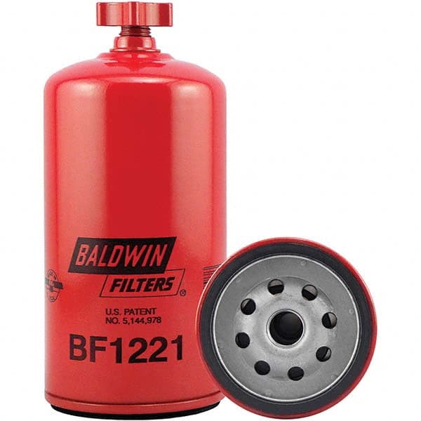 Baldwin Filters - M16 x 1.5 Thread 6-21/32" OAL x 3-1/32" OD Automotive Fuel/Water Separator Element - USA Tool & Supply