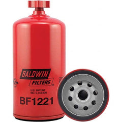 Baldwin Filters - M16 x 1.5 Thread 6-21/32" OAL x 3-1/32" OD Automotive Fuel/Water Separator Element - USA Tool & Supply