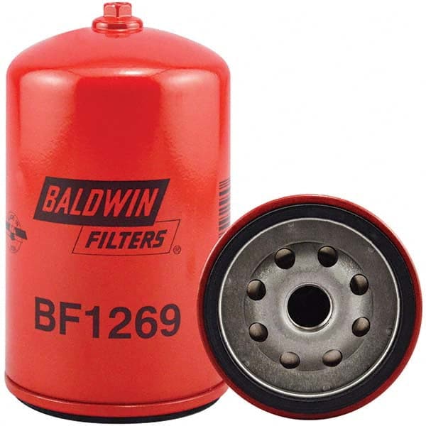 Baldwin Filters - M16 x 1.5 Thread 5-7/32" OAL x 3-1/32" OD Automotive Fuel/Water Separator Element - USA Tool & Supply
