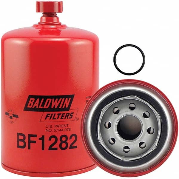 Baldwin Filters - 1 Thread 6-5/32" OAL x 3-11/16" OD Automotive Fuel/Water Separator Element - USA Tool & Supply