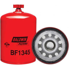 Baldwin Filters - 1 Thread 6-9/16" OAL x 4-1/4" OD Automotive Fuel/Water Separator Element - USA Tool & Supply