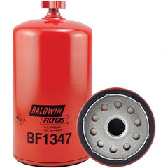 Baldwin Filters - 1 Thread 8-9/32" OAL x 4-1/4" OD Automotive Fuel/Water Separator Element - USA Tool & Supply