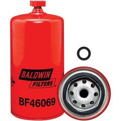 Baldwin Filters - 7-31/32" OAL x 3-23/32" OD Automotive Fuel/Water Separator Element - USA Tool & Supply