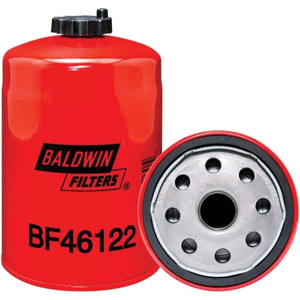 Baldwin Filters - 1 Thread 7-1/4" OAL x 4-13/32" OD Automotive Fuel/Water Separator Element - USA Tool & Supply