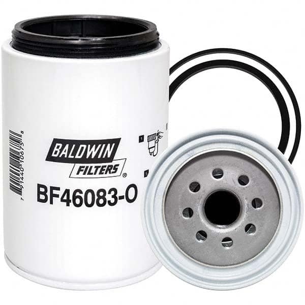 Baldwin Filters - 1 Thread 6-3/16" OAL x 4-1/2" OD Automotive Fuel/Water Separator Element - USA Tool & Supply