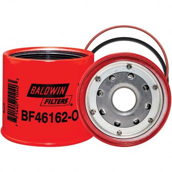 Baldwin Filters - 1-14 Thread 3-15/16" OAL x 3-5/16" OD Automotive Fuel/Water Separator Element - USA Tool & Supply