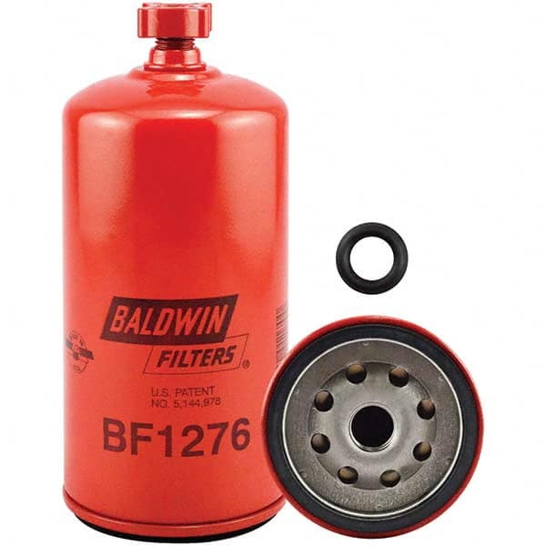 Baldwin Filters - M16 x 1.5 Thread 6-21/32" OAL x 3-1/32" OD Automotive Fuel/Water Separator Element - USA Tool & Supply