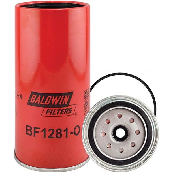Baldwin Filters - 1 Thread 8-19/32" OAL x 4-13/32" OD Automotive Fuel/Water Separator Element - USA Tool & Supply