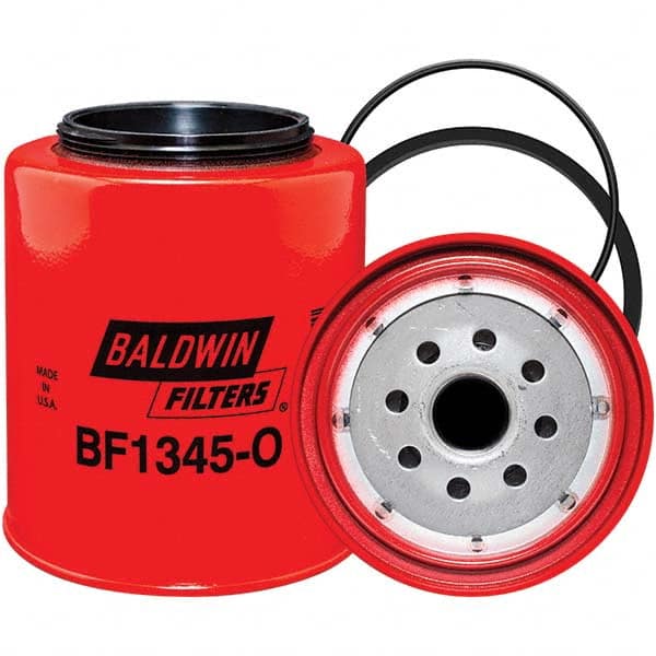 Baldwin Filters - 1 Thread 5-9/32" OAL x 4-1/4" OD Automotive Fuel/Water Separator Element - USA Tool & Supply