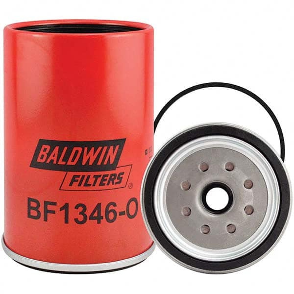 Baldwin Filters - 1 Thread 6-5/16" OAL x 4-1/4" OD Automotive Fuel/Water Separator Element - USA Tool & Supply