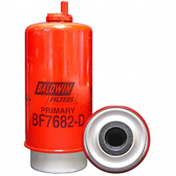Baldwin Filters - 7-5/8" OAL x 3-9/32" OD Automotive Fuel/Water Separator Element - USA Tool & Supply