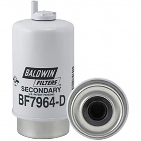 Baldwin Filters - 6-25/32" OAL x 3-9/32" OD Automotive Fuel/Water Separator Element - USA Tool & Supply