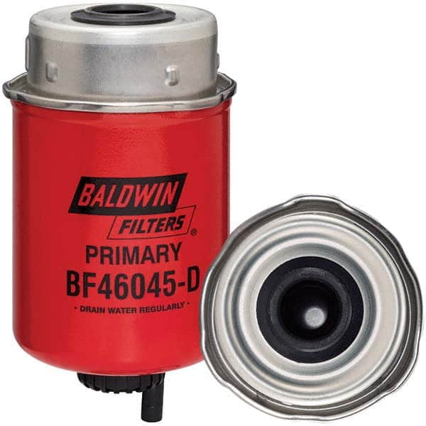 Baldwin Filters - 6-1/8" OAL x 3-1/8" OD Automotive Fuel/Water Separator Element - USA Tool & Supply