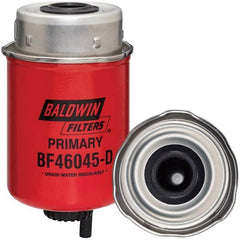 Baldwin Filters - 6-1/8" OAL x 3-1/8" OD Automotive Fuel/Water Separator Element - USA Tool & Supply