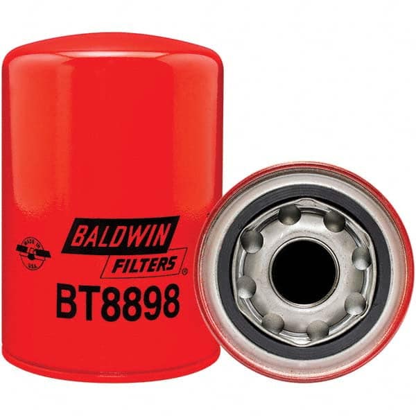 Baldwin Filters - 1-1/8 Thread 5-21/32" OAL x 3-11/16" OD Automotive Hydraulic Filter - USA Tool & Supply