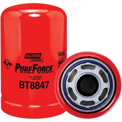 Baldwin Filters - 1-3/8 Thread 6-1/8" OAL x 3-3/4" OD Automotive Hydraulic Filter - USA Tool & Supply