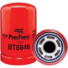 Baldwin Filters - 1-3/8 Thread 6-1/8" OAL x 3-3/4" OD Automotive Hydraulic Filter - USA Tool & Supply
