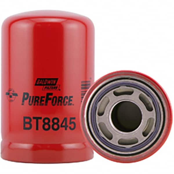 Baldwin Filters - 1-3/8 Thread 6-1/8" OAL x 3-3/4" OD Automotive Hydraulic Filter - USA Tool & Supply